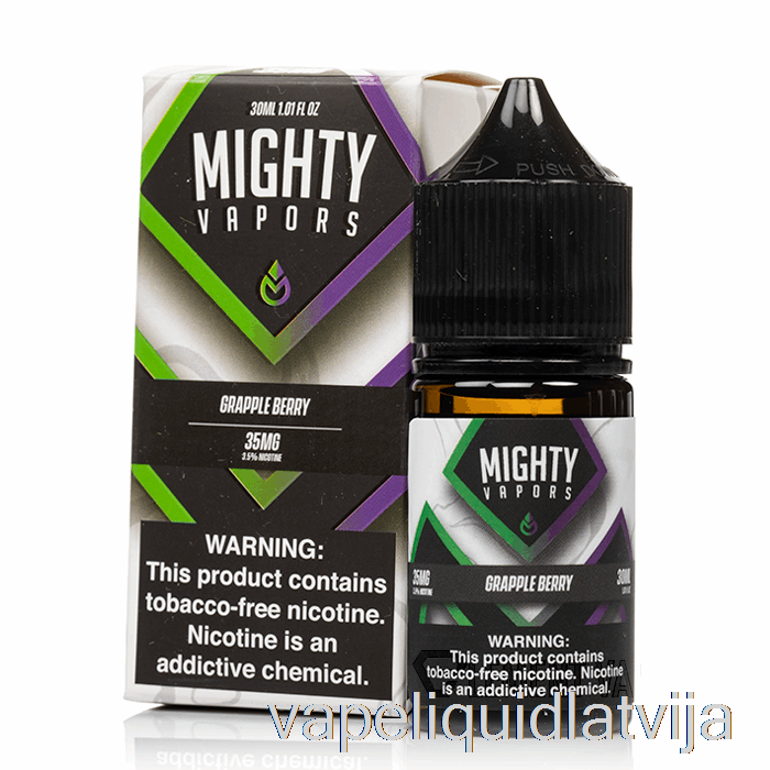 Grapplebery - Spēcīgi Tvaiki Sāļi - 30ml 50mg Vape šķidrums